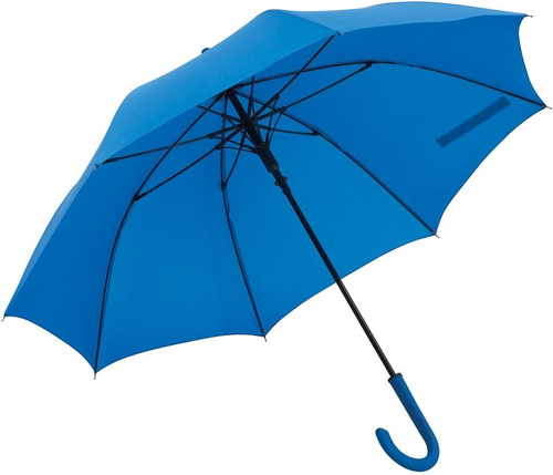 Paraguas C/ Boton Importado Excelente Calidad - Azul Francia