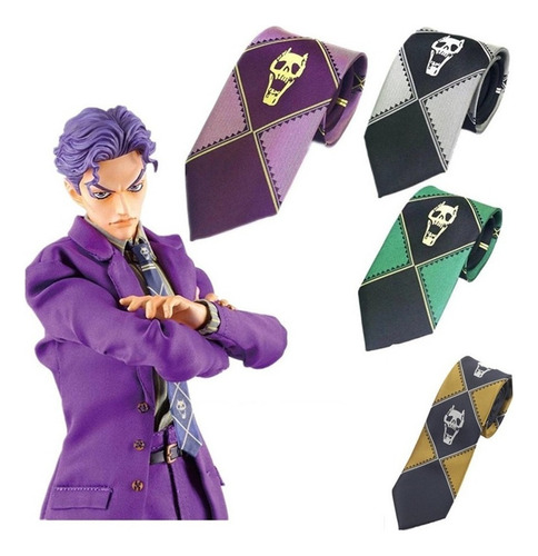 Bizarre Anime Adventure Jojo Kira Yoshikage Cos Tie Jk