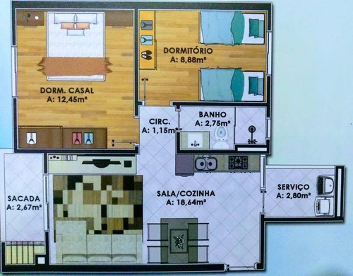 Apartamento - Sao Luiz - Ref: 8387 - V-8387