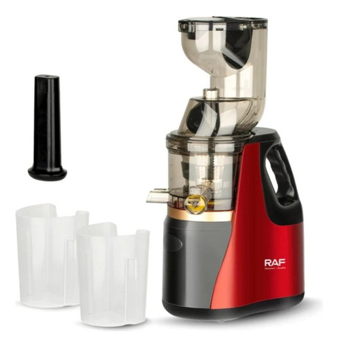 Juguera Raf R.2831 2l 150w Slow Juicer Color Rojo