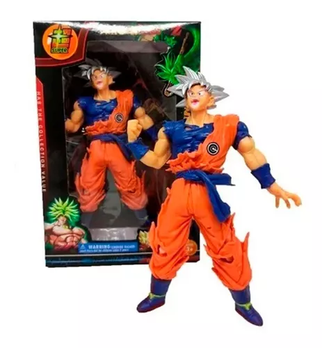 Boneco Action Figure Miniatura Goku Instinto Superior