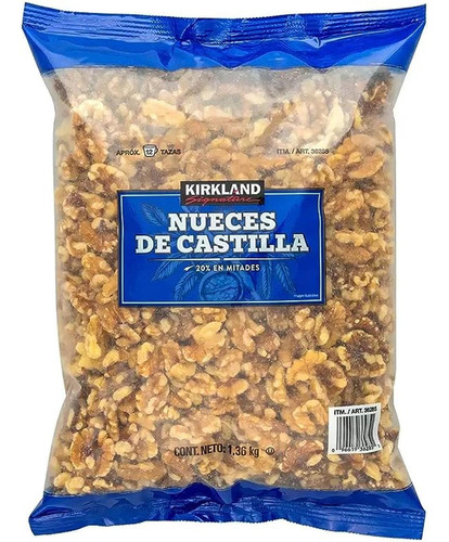 Nueces De Castilla En Mitades Kirkland Signature 1.36 Kg