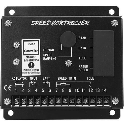 S6700e Gobernador Velocidad S6700e Para Planta Eléctrica