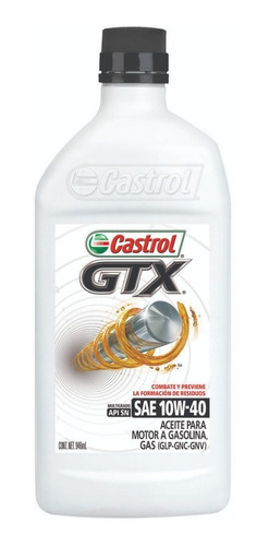 Aceite Castrol 10w40 946 Ml