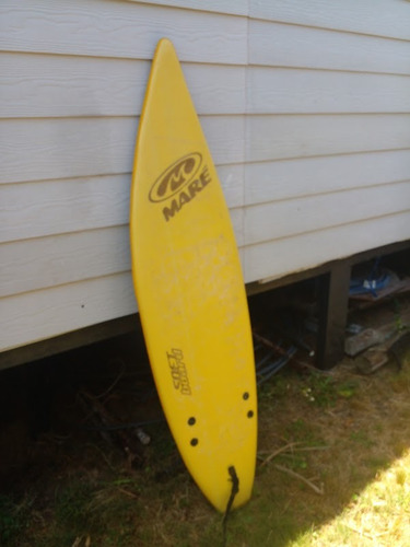 Tabla Surf Mare - Soft Board 5'7 - 3 Quillas Y Leash -reyes!
