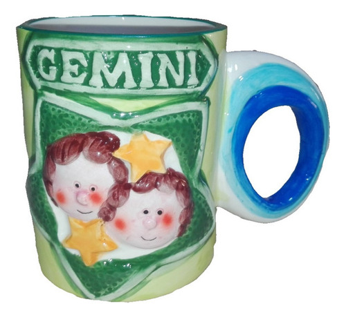 Taza Ceramica Signo Zodiaco Geminis 0cm