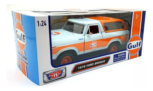 1/24 1978 Ford Bronco Motor Max Gulf