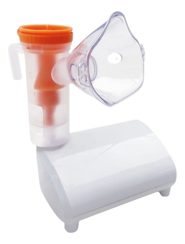 Mini Nebulizador De Compresor Silencioso Portatil Blanco