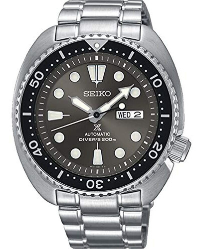Seiko Prospex  Turtle  Diver.s 200m Reloj Automático Gris Su