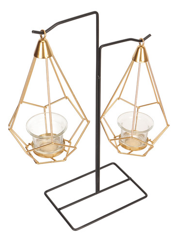 Candelabro Colgante Con Forma De Candelabro Geométrico Para