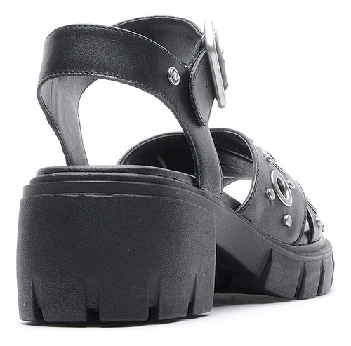 Sandalias Dumbo Hush Puppies De Mujer Negras