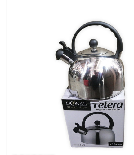 Tetera 3 Litros Atenea Acero Inoxidable 