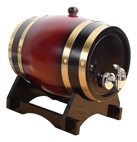 Barril De Cerveza De Barril De Madera, Barril Vino Tinto 3l