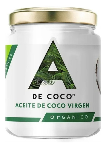 A De Coco Aceite De Coco Orgánico Extra Virgen 1 Pz De 420ml