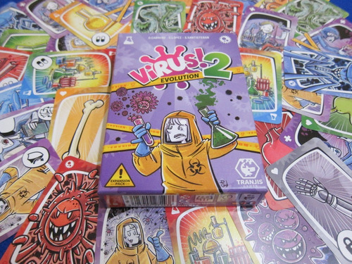 Virus 2 Evolution Tranjis Games Juego De Mesa En Español