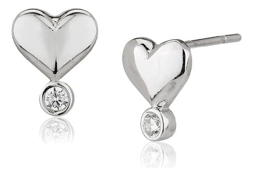 Vanbelle Joyas De Plata Esterlina Love-theme Cubic Zirconia 