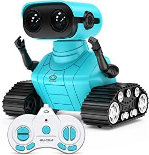 Juguete Eléctrico RC Juguetes robot con Mango de control remoto ojos LED y 