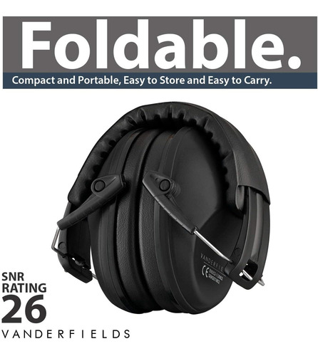 Protectores Auditivos Vanderfields, Nrr 26 Db, Ajustable