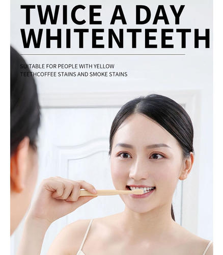 1 Pieza De Pasta De Dientes Blanqueadora Para Eliminar El Sa