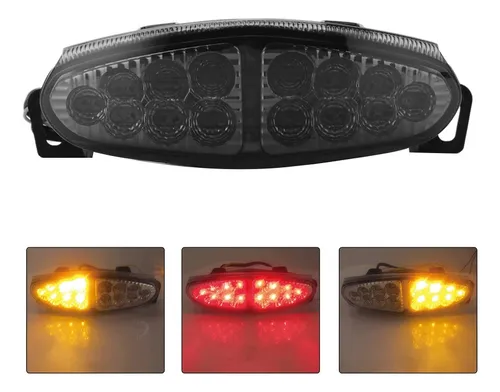 For Kawasaki 650r Er6n Er6n Er6f 2009 2010 2011 Led Tailli