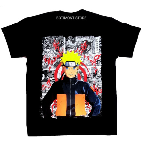Camisetas Naruto Shippuden, Anime, Varios Diseños.