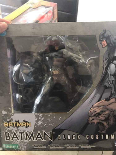 Batman Black Costum Kotobukiya 1:6 Autografiado Gotham