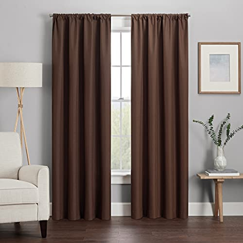Cortina Térmica Blackout Moderna Para Ventana, 106 X 160 Cm,