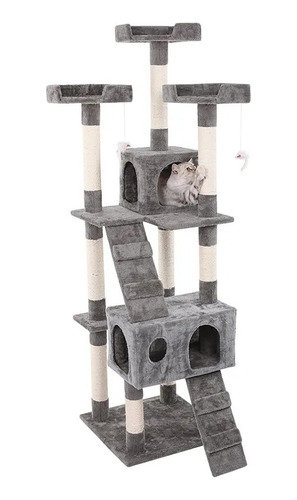 Rascador Gigantes Para 5 Gatos Torre