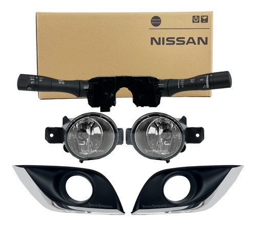 Kit Faros Niebla Fog Lights Original Nissan Versa 2019 Compl