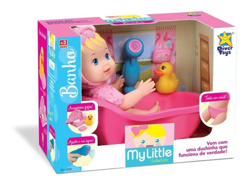 Imagen 2 de 2 de Divertoys My Little Collection Baño 8005