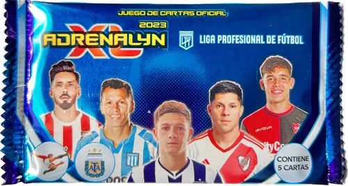 15 Sobres Cartas Adrenalyn Xl Futbol Argentino 2023 Panini