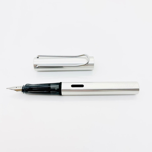 Lapicera Pluma Estilografica Lamy All Star Blanco Plateado