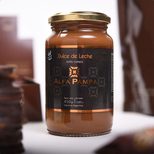 Pack X3 Dulce De Leche Alfa Pampa Estilo Campo