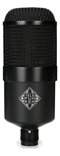 Micrófono De Bombo Dinámico Cardioide Telefunken M82 Negro.