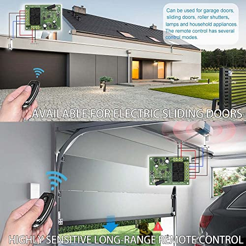 Qiachip Dc 6v 12v 24v 2 Canales 10a Relé Interruptor De Cont