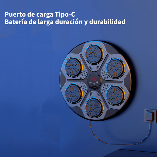 Máquina De Boxeo Karate Musical Bluetooth Inteligente