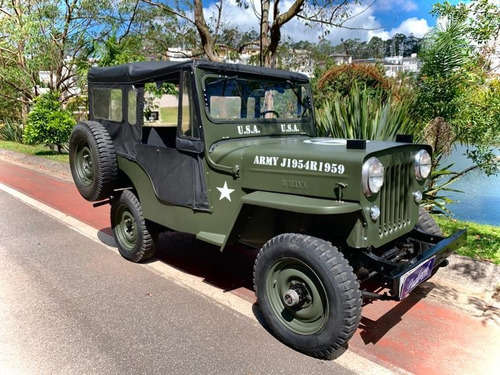 Jeep Willys Cj3-b - Cara De Cavalo - 1954 - Colecionável