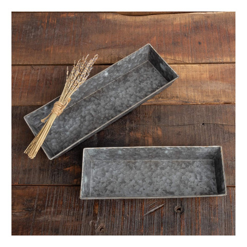 Primitivas De Kathy Galvanized Set Rectangular, 1425 X 525