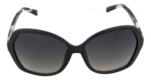 Lentes De Sol Fossil X82562 Outlook Negro Mujer