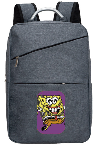 Backpack Gris X54  Sponge Bob G042