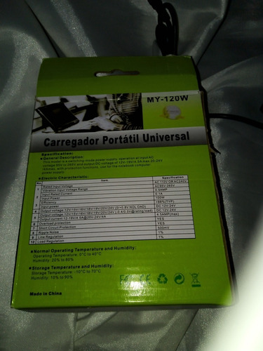 Imagen 3 de 10 de Cargador Universal Laptop Portatil 90w Equiprog