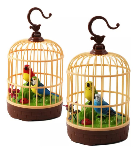 Juego De Columpios Songbirds In Cage, Paquete De 2