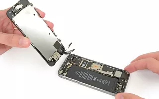 Cambio Reparación Pantalla Modulo Display iPhone 5 5c 5s