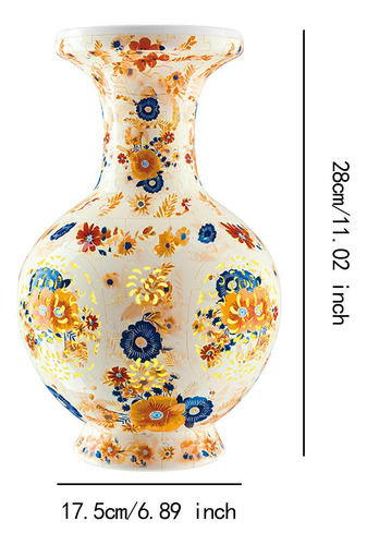 Diy 3d Puzzle Vase Floral Container Floral Regalo Estilo A