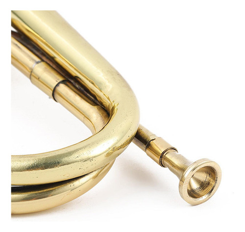 Cuerno De Trompeta Corneta Corneta Chapada En Oro Instrument