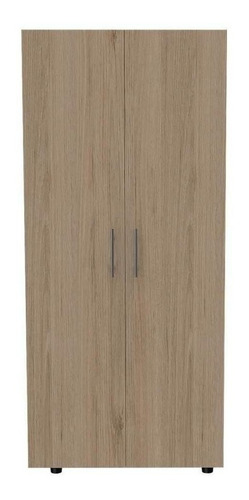 Clóset RTA Muebles Tera color rovere/blanco de madera aglomerada con 2 puertas  batientes