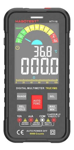 Multimetro Smart Digital Autorrango True Rms Ht116