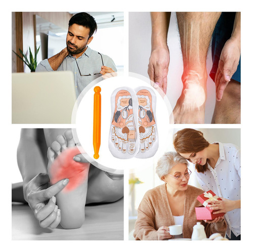 Calcetines De Reflexología Podal Calcetines De Masaje De Pie
