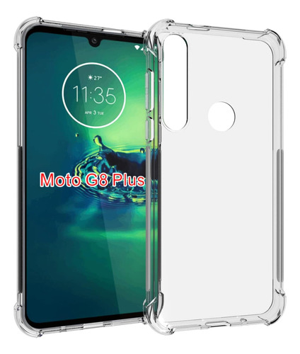 Funda Para Moto G8 Plus - Transparente