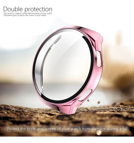 Compatible Funda Plateada Para Huawei Watch Gt2e